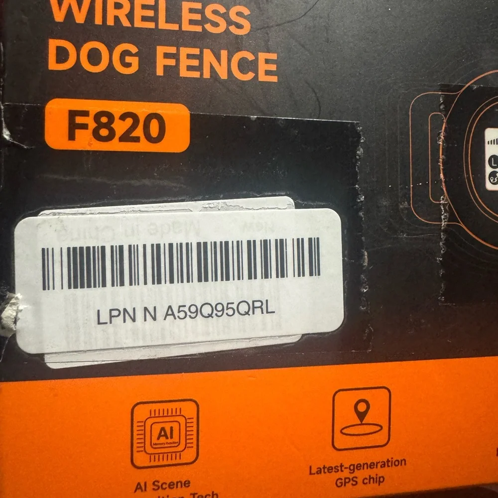 Black GPS Pet Tracker Collar